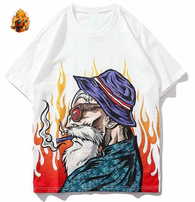 T-shirt de streetwear asiatique Dragon Ball-Ma boutique