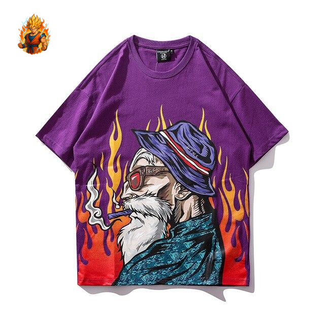 T-shirt de streetwear asiatique Dragon Ball