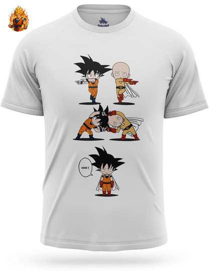 T-Shirt Dragon Ball Z Fusion Goku Saitama-Ma boutique