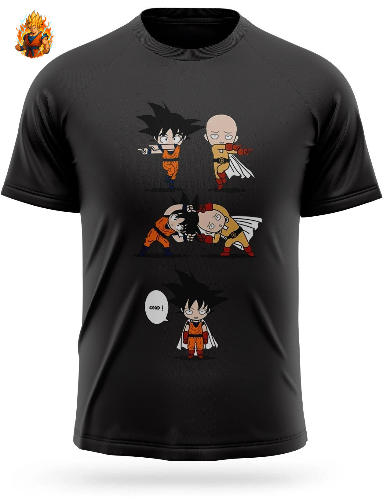 T-Shirt Dragon Ball Z Fusion Goku Saitama