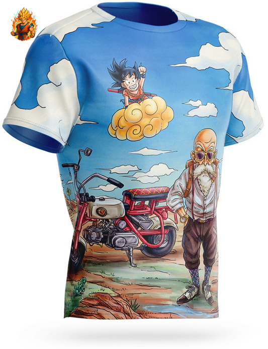 T-Shirt Dragon Ball Z Goku & Kame Sennin-Ma boutique