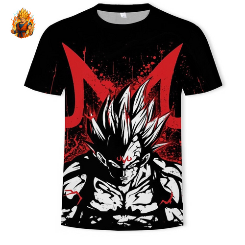 T-Shirt Dragon Ball Z Majin Vegeta Madness-Ma boutique