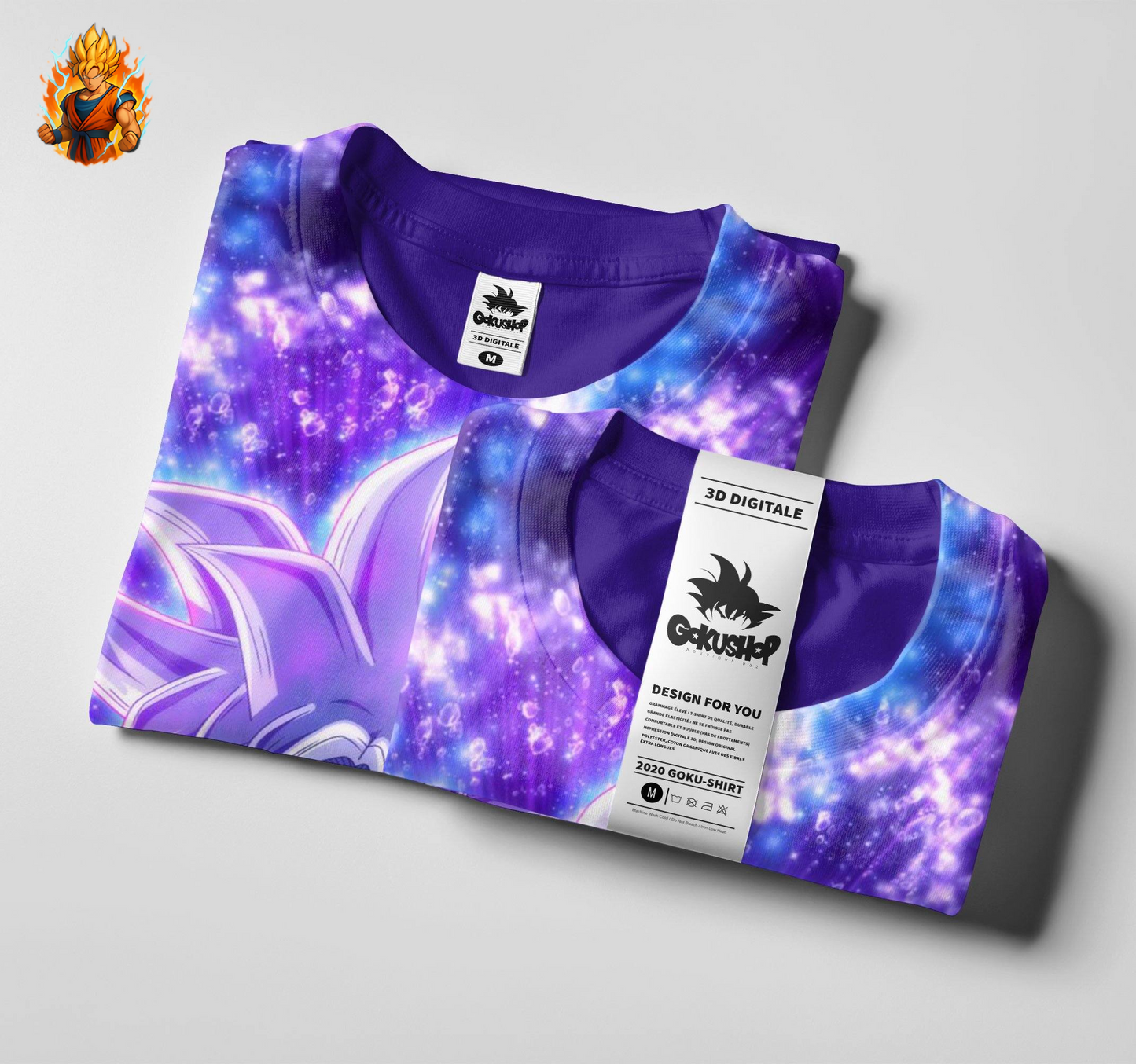 Dragon Ball Super Goku Maître Instinct T-shirt