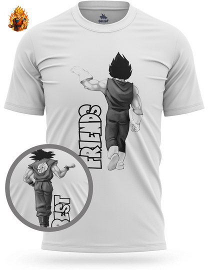 Dragon Ball Z Meilleur ami T-shirt (Vegeta)-Ma boutique