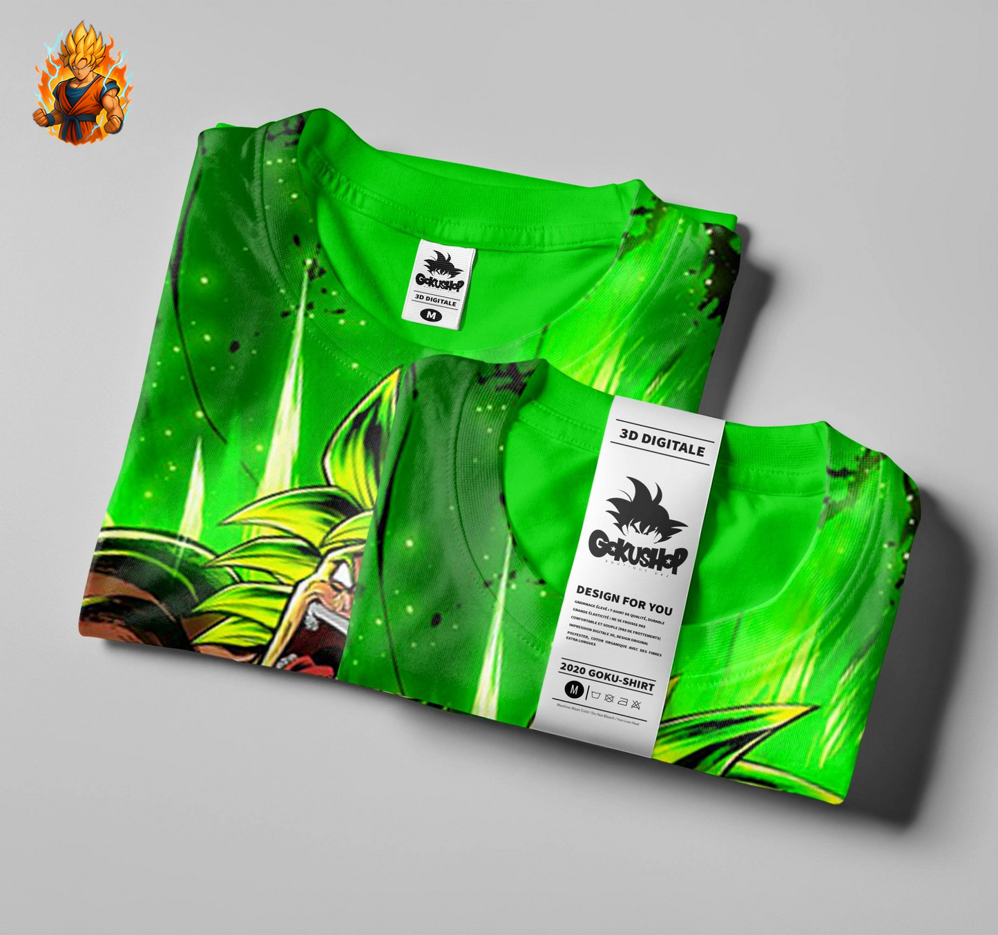T-shirt Dragon Ball Super Broly Soldat Ultime