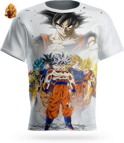 T-shirt Dragon Ball Saiyajin au cœur pur