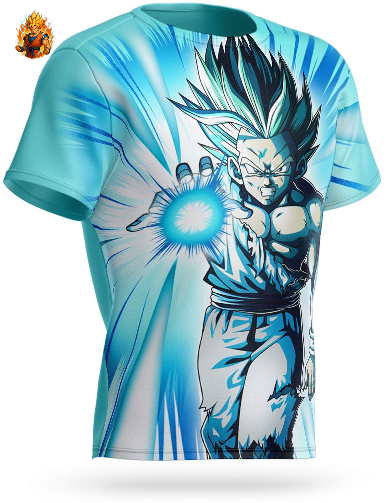T-Shirt Dragon Ball Z Gohan Kamehameha Finale-Ma boutique