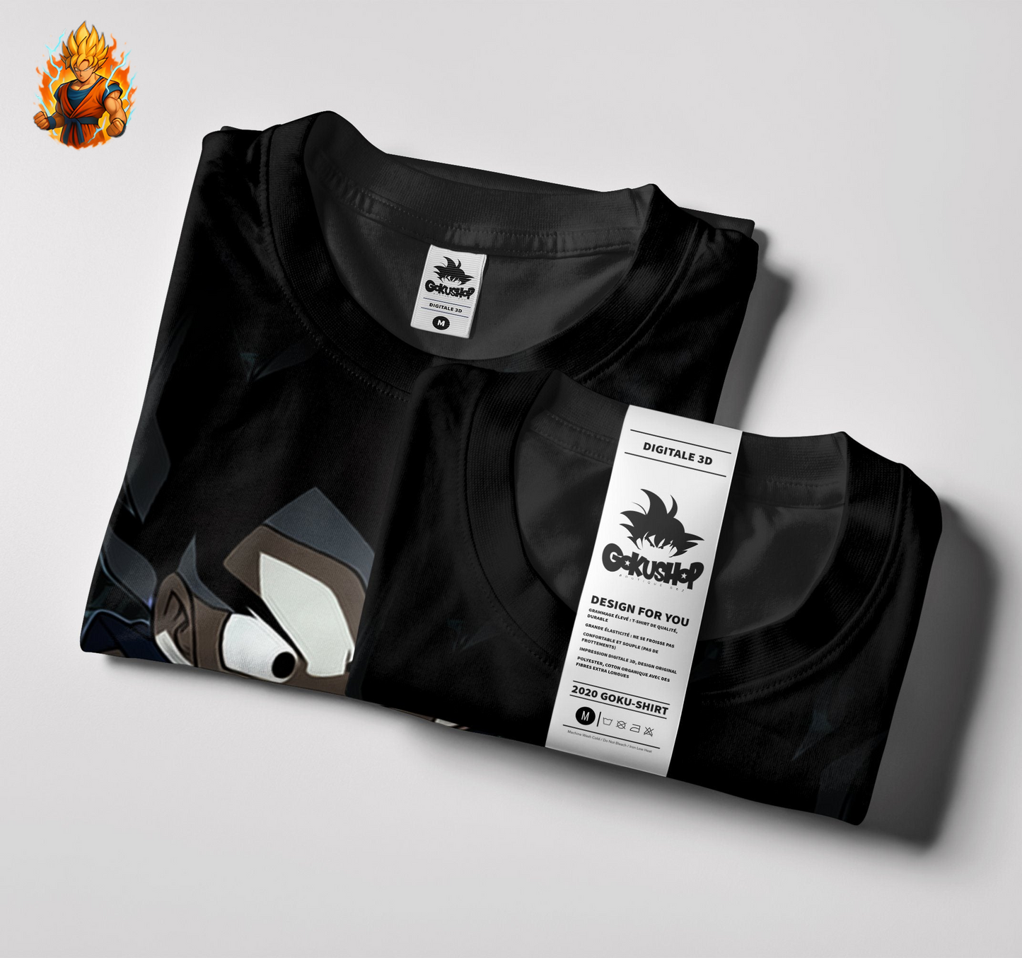 T-shirt Dragon Ball Goku Little Kamehameha