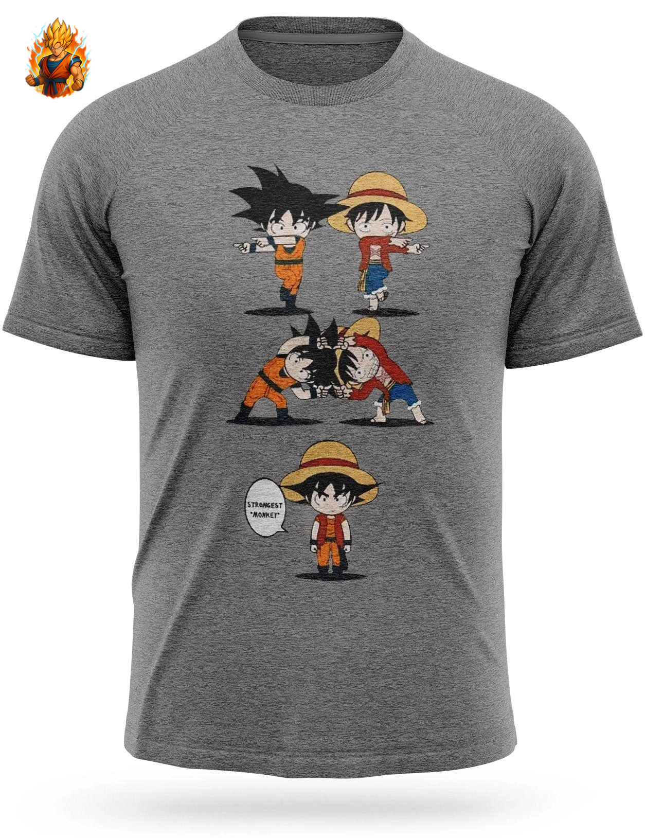 Dragon Ball Z Fusion Goku - T-shirt à volants-Ma boutique