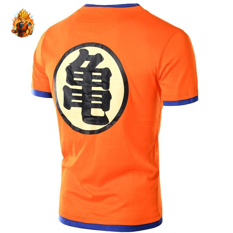 T-shirt orange Goku de Dragon Ball Z