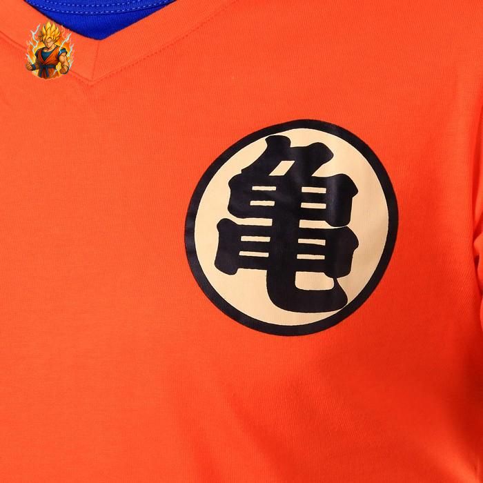 T-shirt orange Goku de Dragon Ball Z