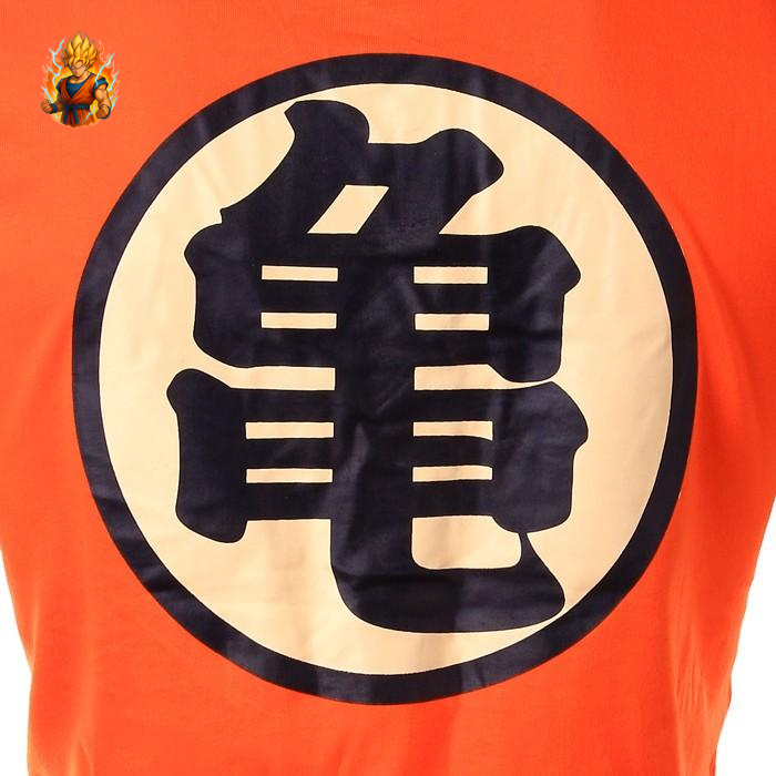 T-shirt orange Goku de Dragon Ball Z