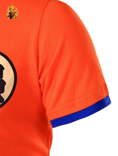 T-shirt orange Goku de Dragon Ball Z