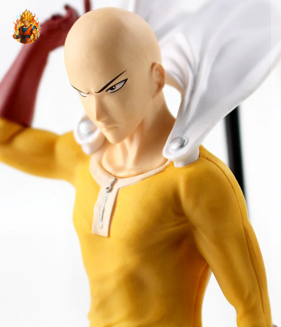Figurine One Punch Man - Saitama avec cape