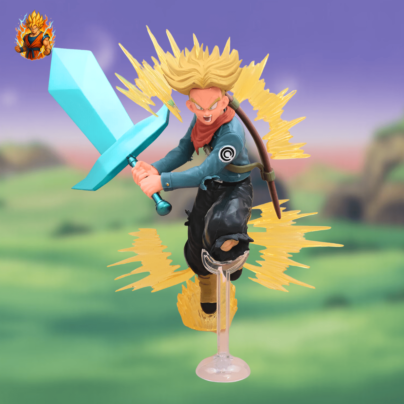 Dragon Ball Future Trunks et figurine avec épée-Ma boutique