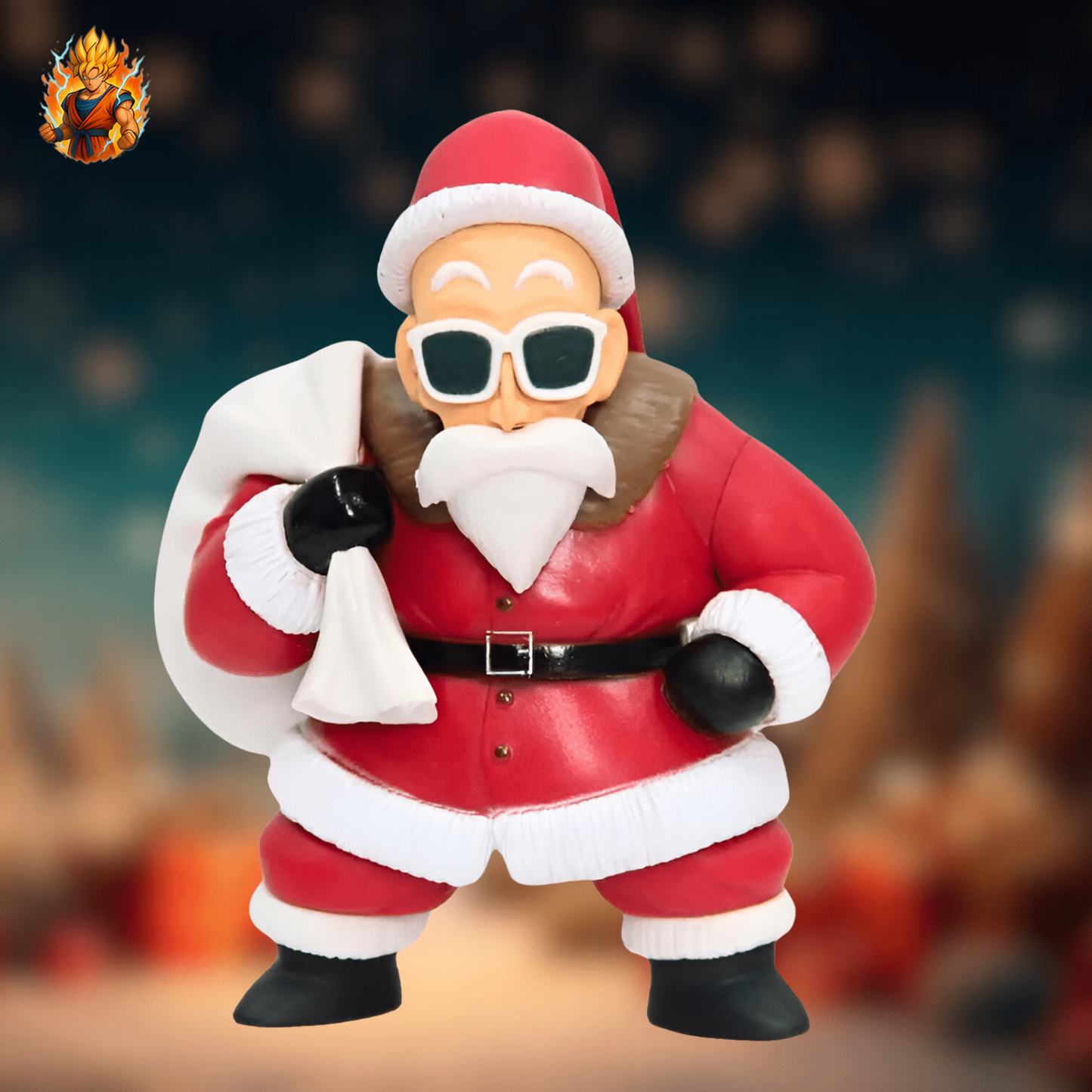 Dragon Ball Z Master Roshi figurine de Père Noël-Ma boutique