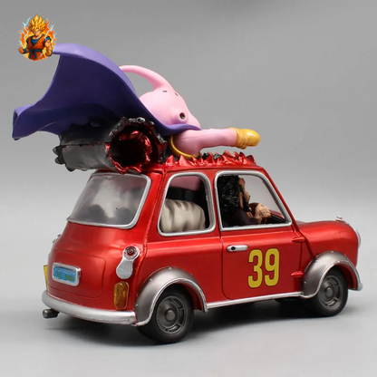 Dragon Ball Satan & Buu en voiture Figurinee