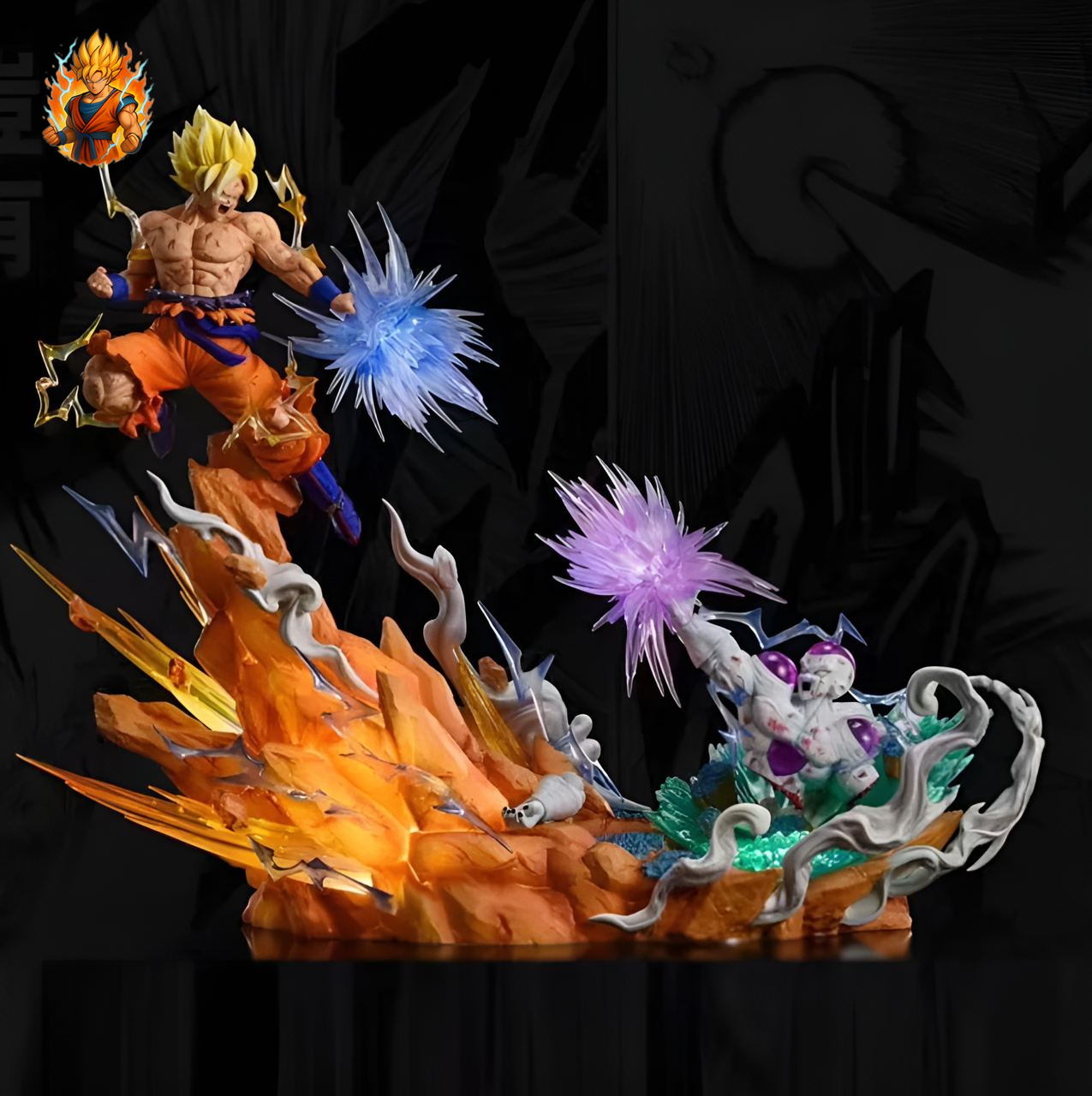 Figurine Dragon Ball Rage Goku Frieza-Ma boutique