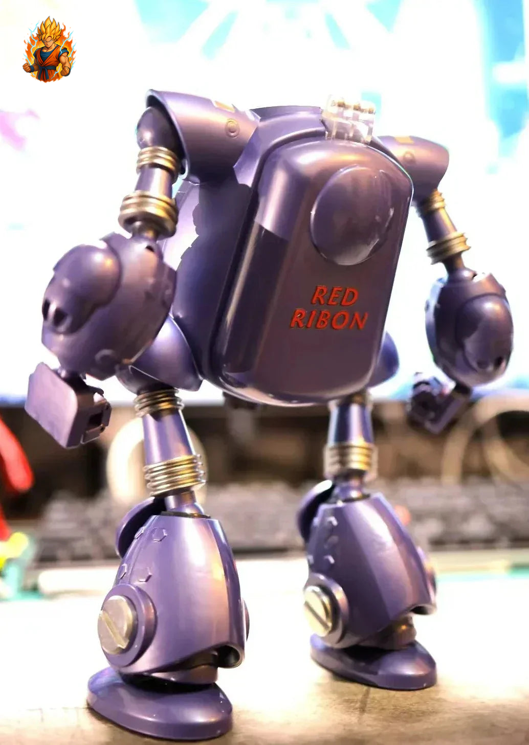 Figurine de robot du Ruban Rouge de Dragon Ball