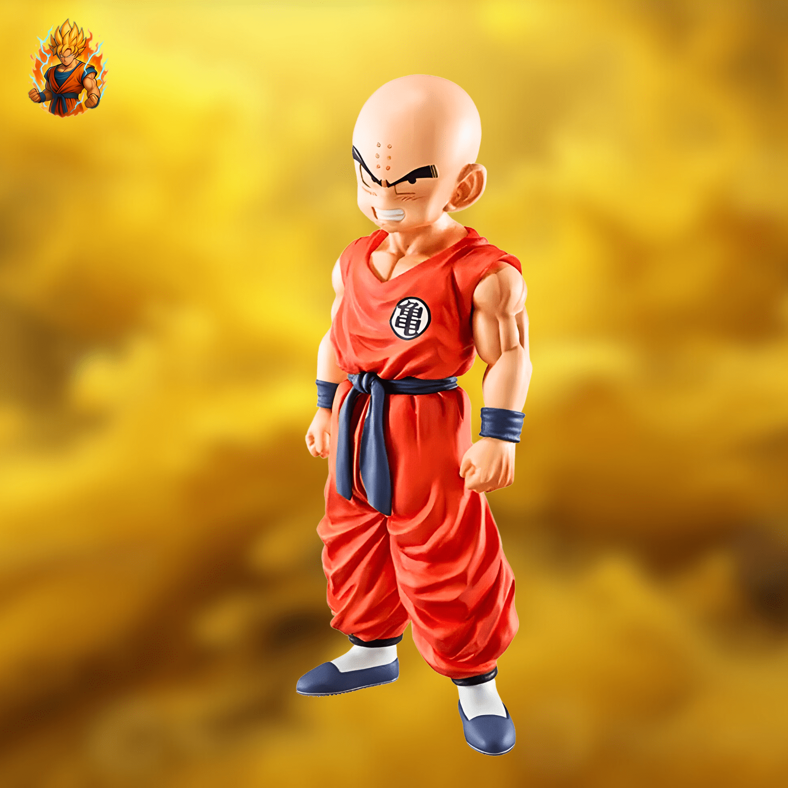 Dragon Ball Rage Krillin Figurine-Ma boutique