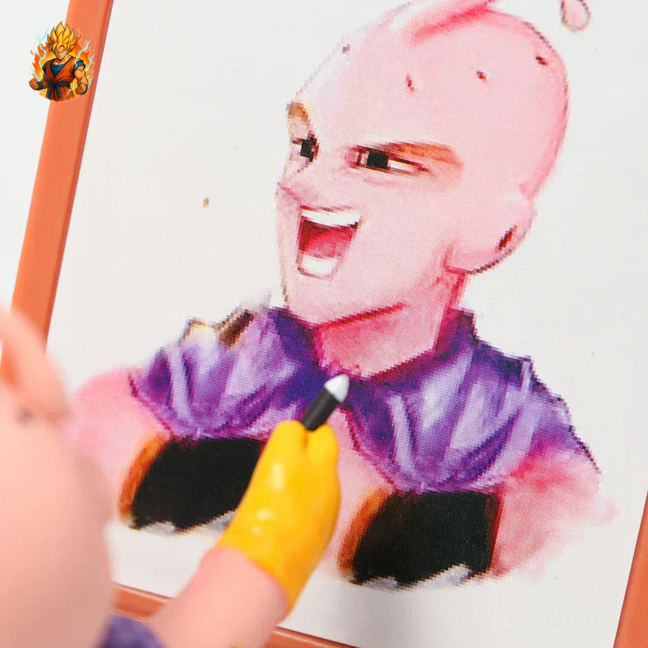 Figurine de Peintre Majin Buu de Dragon Ball