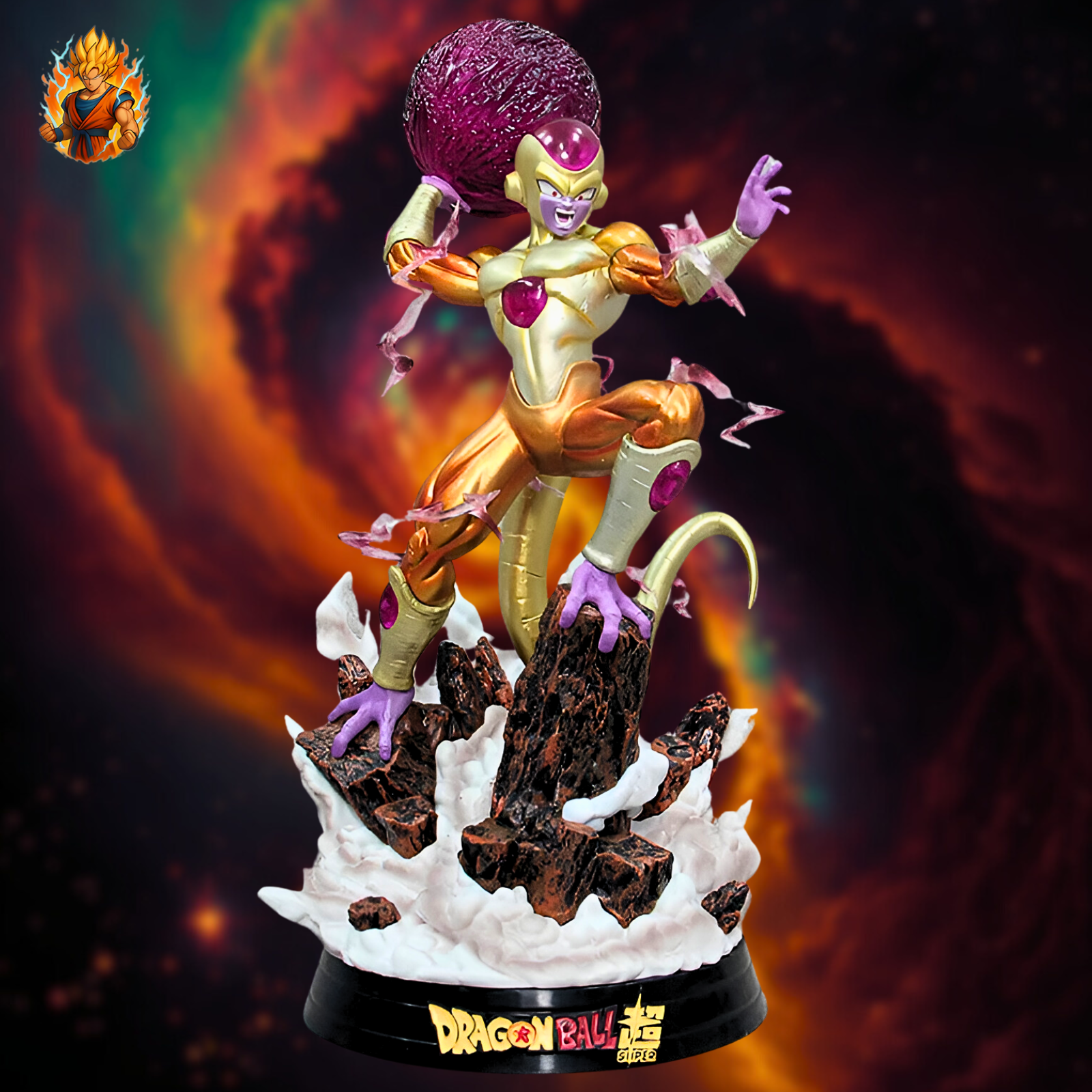 Figurine de Frieza enragé doré de Dragon Ball-Ma boutique