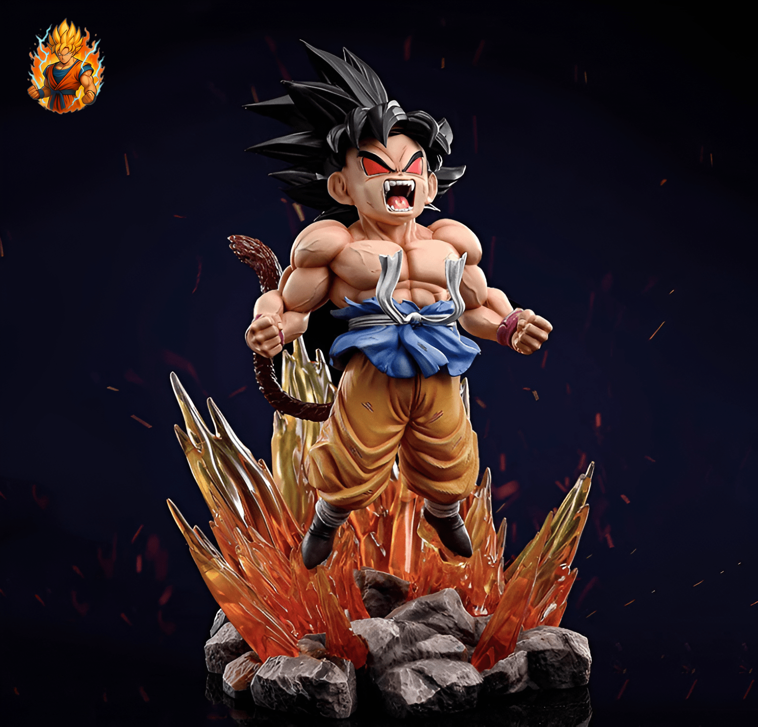Figurine Oozaru Goku Transformée Dragon Ball-Ma boutique
