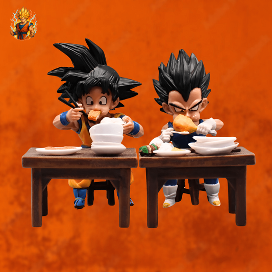Figurines Goku & Vegeta de restaurant-Ma boutique