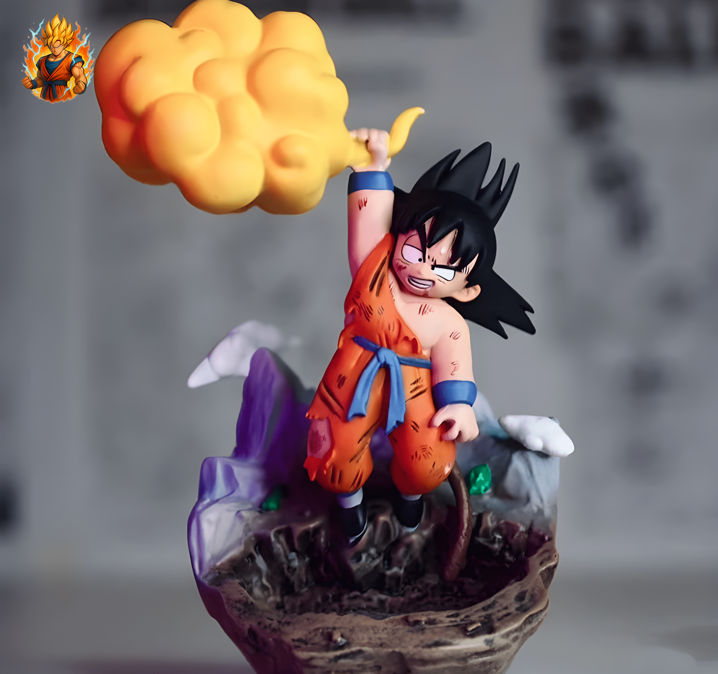 Figurine Goku sur Nuage Magique DBZ-Ma boutique