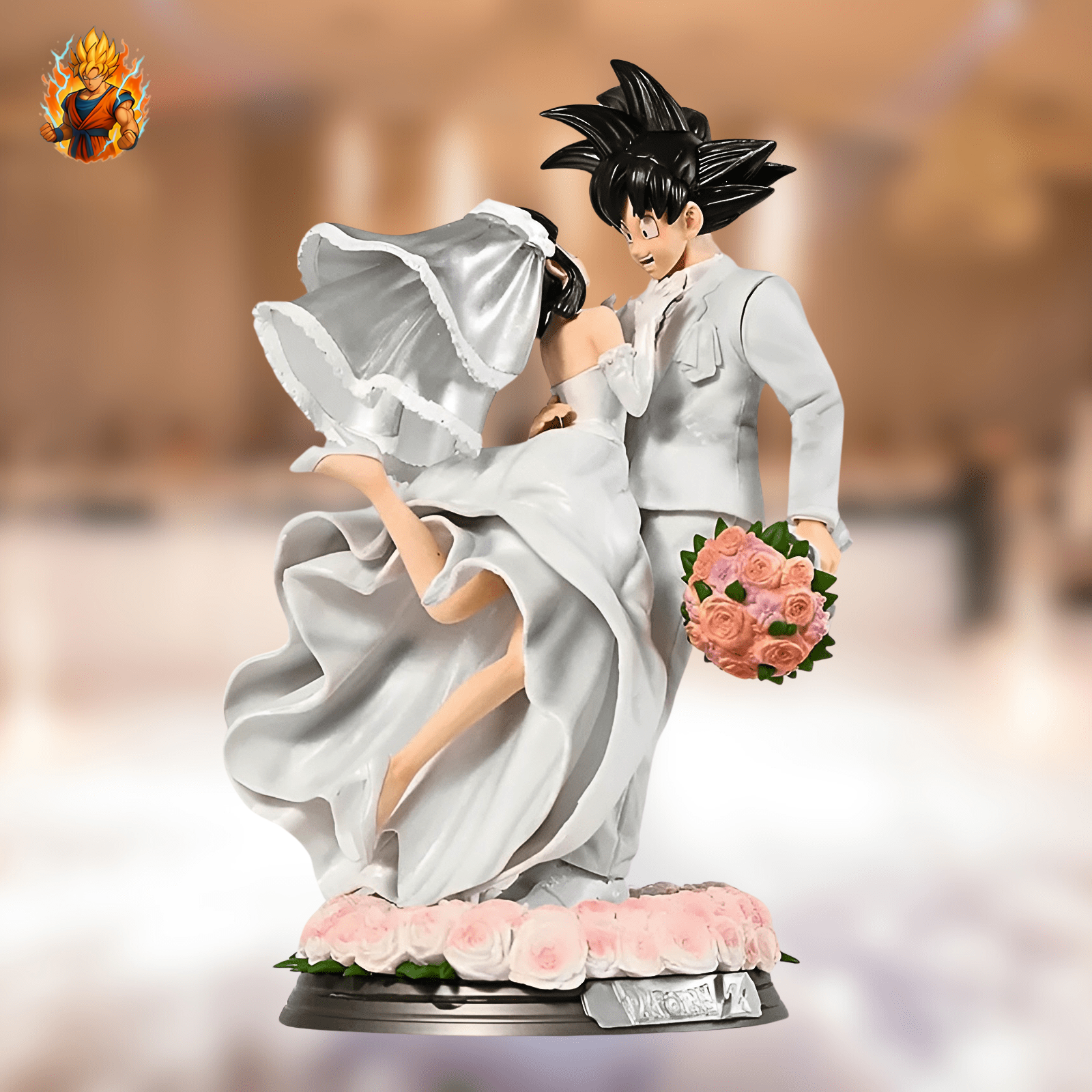 Figurine Goku Chichi Mariage-Ma boutique