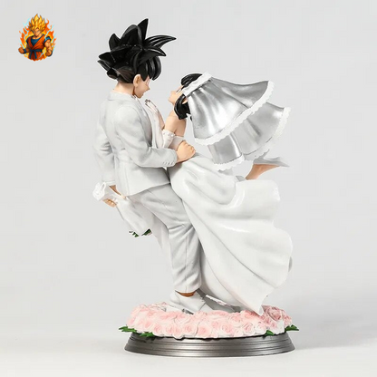 Figurine Goku Chichi Mariage