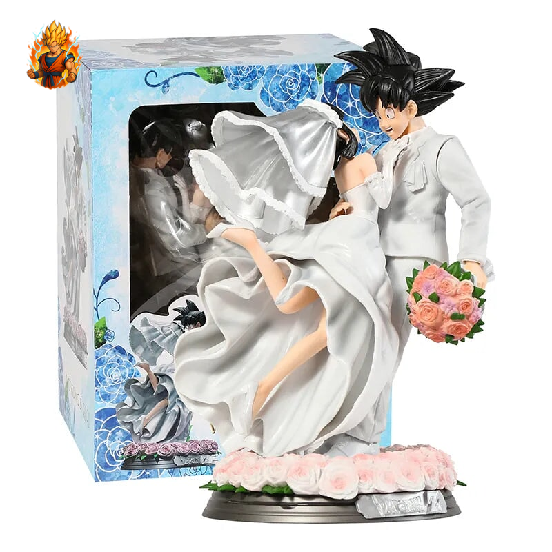 Figurine Goku Chichi Mariage