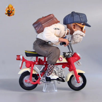 Figurine Moto Goku & Maître Roshi Dragon Ball