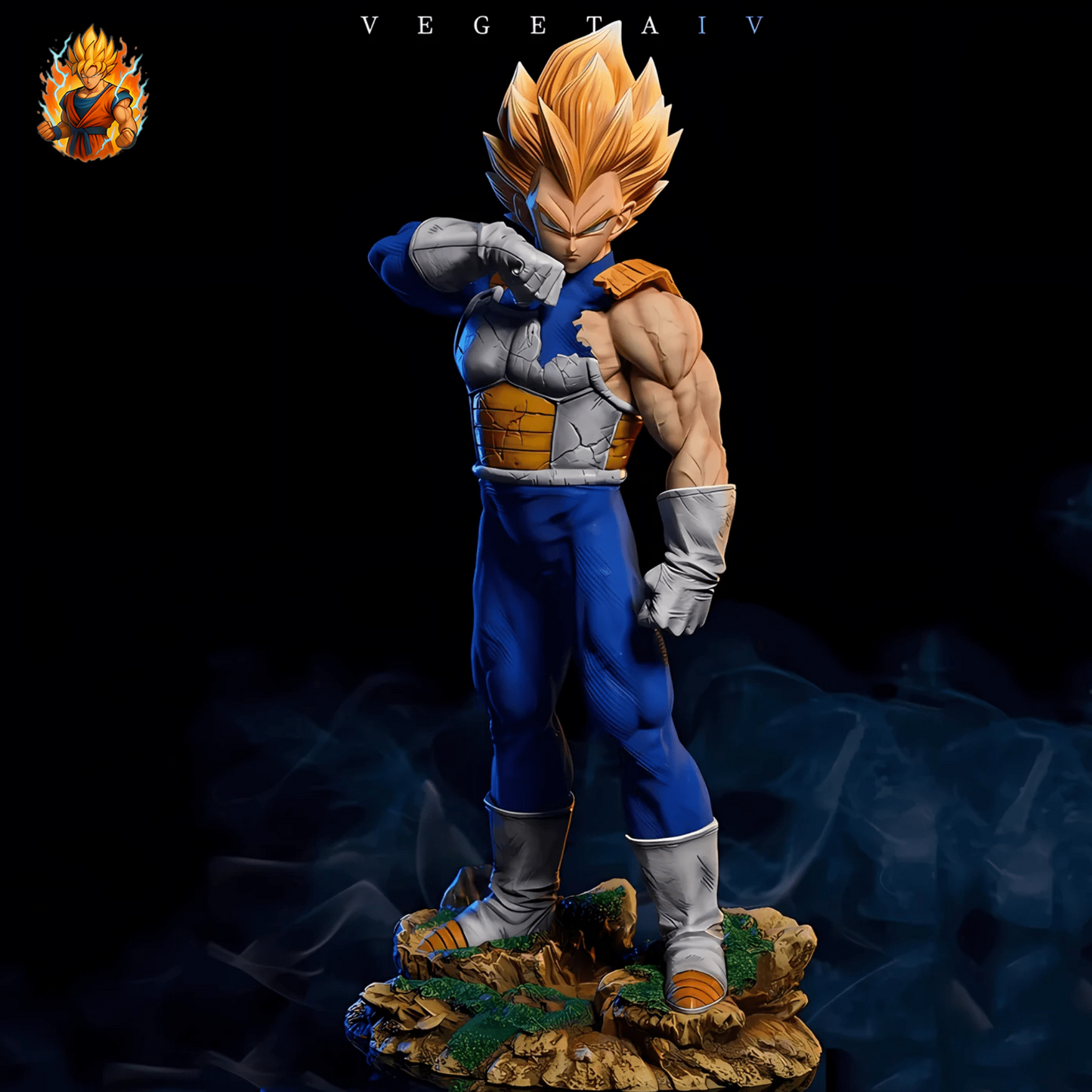 DBZ Vegeta Figurinee de détermination