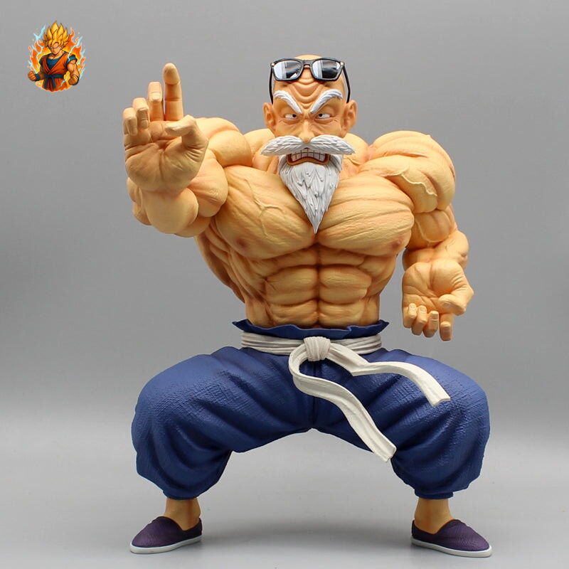 Figurine DBZ Maître Roshi Musclé