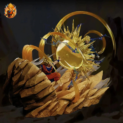 Figurines DBZ Goku x Majin Vegeta