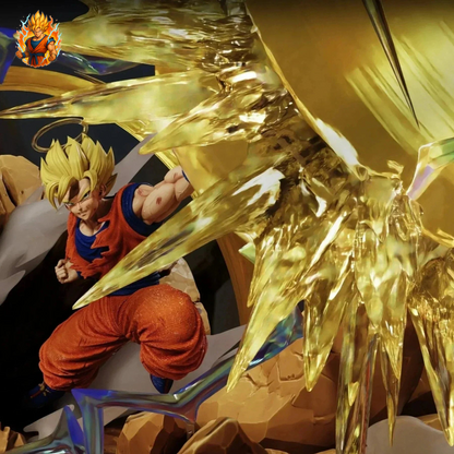 Figurines DBZ Goku x Majin Vegeta