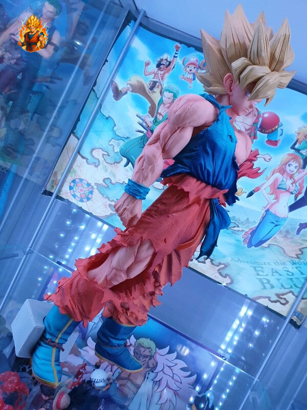 Figurine DBZ Goku Super Saiyajin énorme