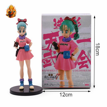 DBZ Bulma Capsule Corp Figurine