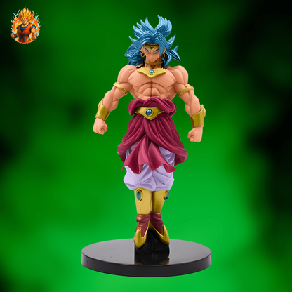 DBZ Broly Super Saiyan Figurinee Bleue