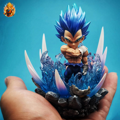 DBS Vegeta SSJ Figure bleue (mini)-Ma boutique