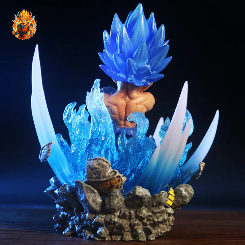DBS Vegeta SSJ Figurinee bleue (mini)