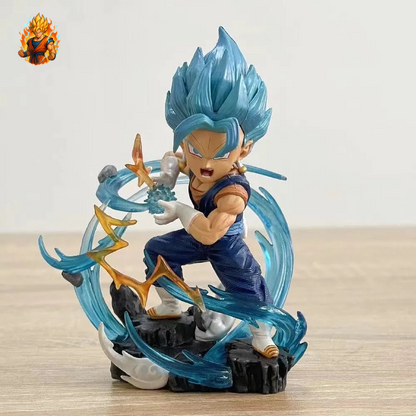 Figurine bleue DBS Vegetto SSJ (Mini)