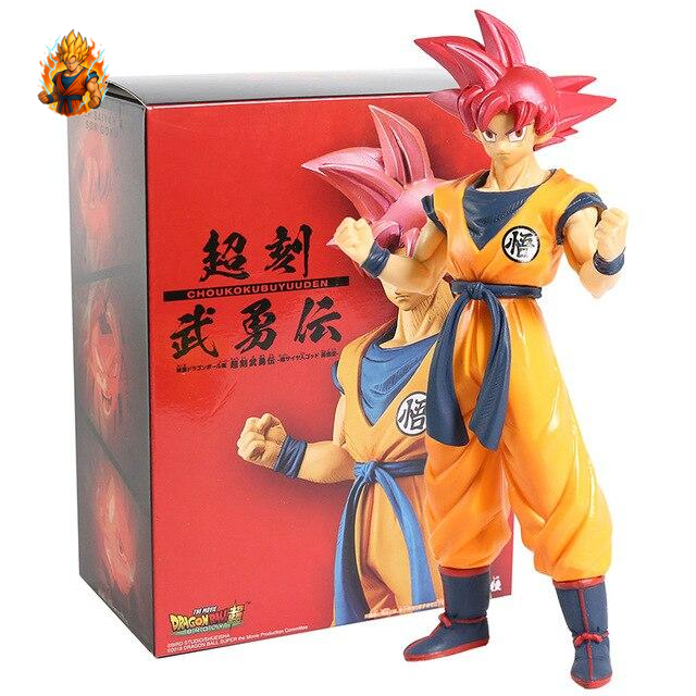 Figurine DBS Goku Super Saiyan Dieu