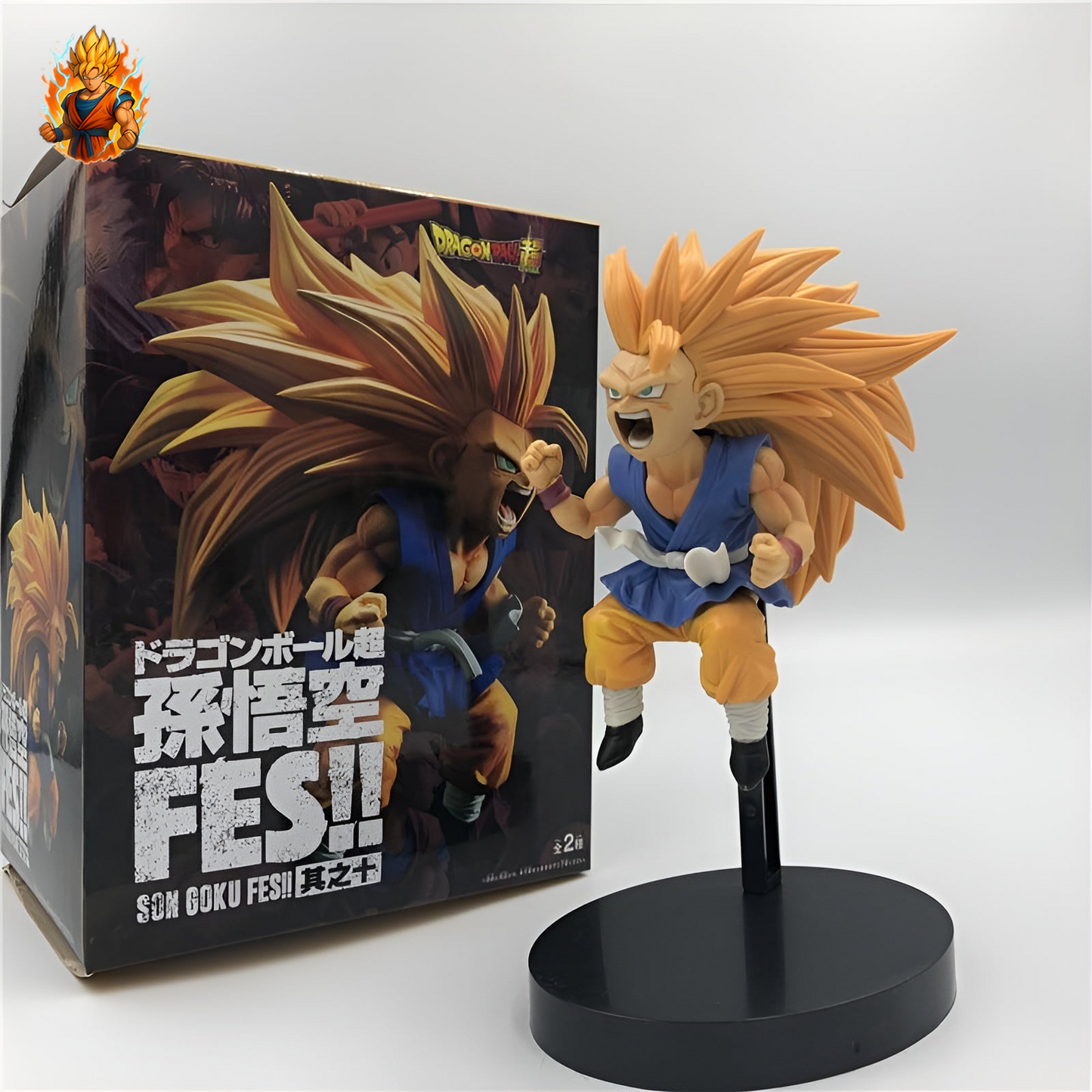 Figurine DBGT Goku Petit Super Saiyan 3-Ma boutique