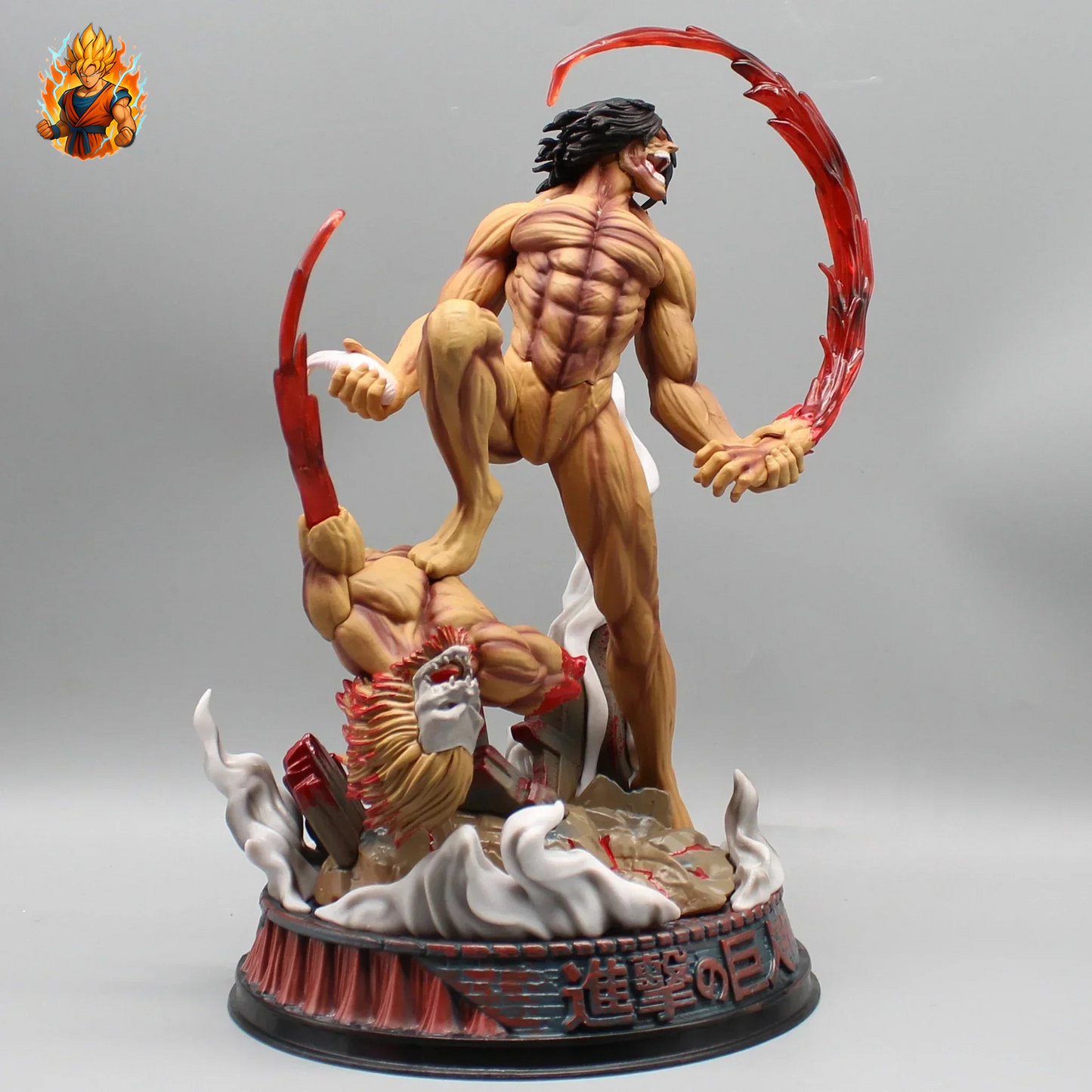 Figurine Attack on Titan - Attack Titan vs Jaw Titan