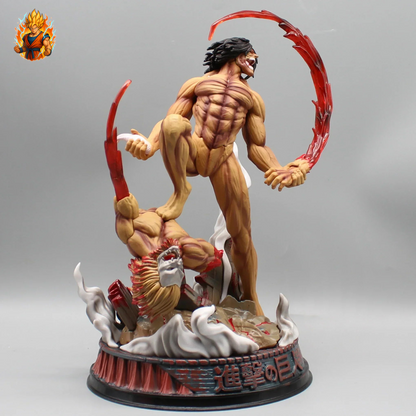 Figurine Attack on Titan - Attack Titan vs Jaw Titan