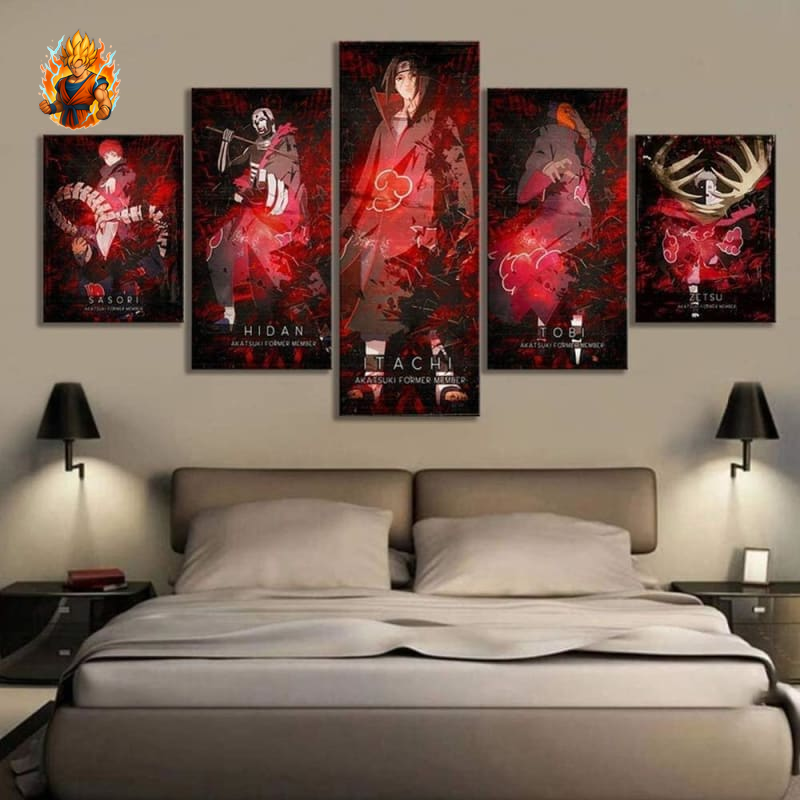 Peinture d'Akatsuki - Naruto Shippuden-Ma boutique