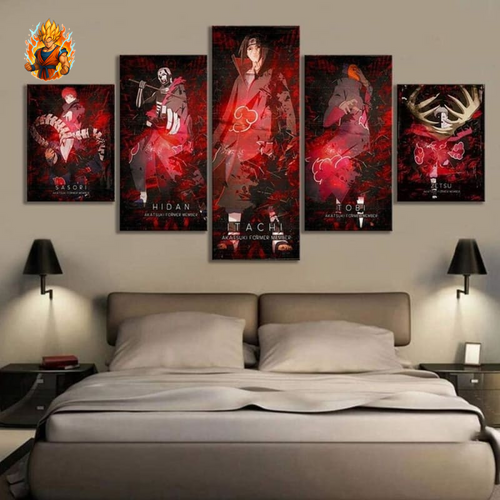 Peinture d'Akatsuki - Naruto Shippuden-Ma boutique