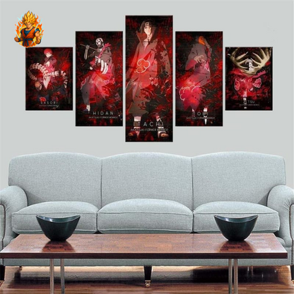 Tableau d'Akatsuki - Naruto Shippuden